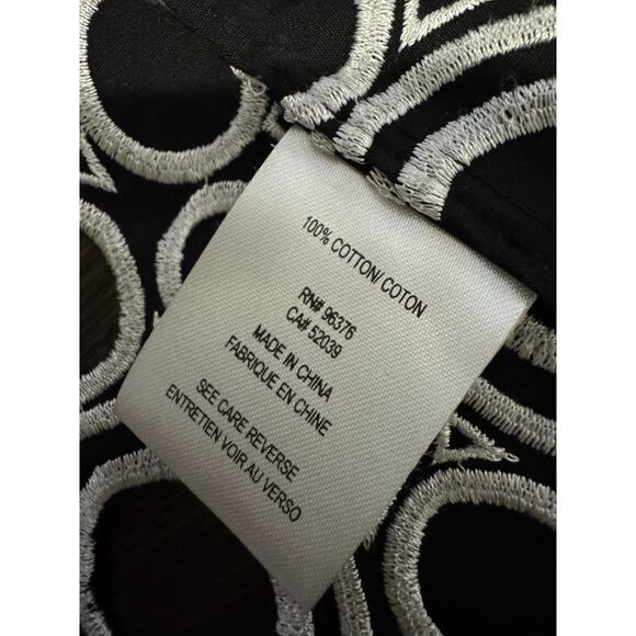 Samuel Dong Black Silver Geometric Cutout Jacket Womens Medium Art Wear - Picture 11 of 16